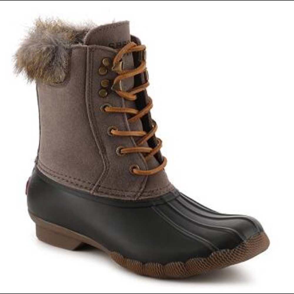 Sperry Duck Boots w/fur